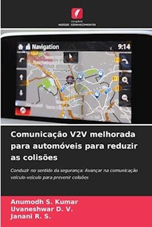 Comunicação V2V melhorada para automóveis para reduzir as colisões