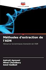 Méthodes d'extraction de l'ADN