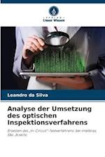 Analyse der Umsetzung des optischen Inspektionsverfahrens