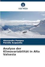 Analyse der Klimavariabilität in Alta Valsesia