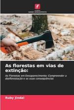 As florestas em vias de extinção: