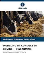 MODELING OF CONDUCT OF BOVINE ~ OWFARMING