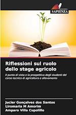 Riflessioni sul ruolo dello stage agricolo