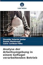 Analyse der Arbeitsumgebung in einem Geflügel verarbeitenden Betrieb