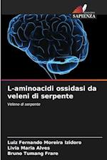 L-aminoacidi ossidasi da veleni di serpente