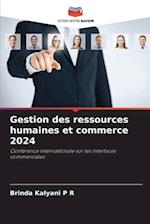 Gestion des ressources humaines et commerce 2024