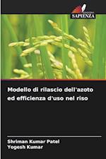 Modello di rilascio dell'azoto ed efficienza d'uso nel riso