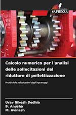 Calcolo numerico per l'analisi delle sollecitazioni del riduttore di pellettizzazione