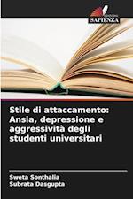 Stile di attaccamento: Ansia, depressione e aggressività degli studenti universitari