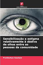 Sensibilização e estigma relativamente à dádiva de olhos entre as pessoas da comunidade