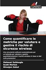 Come quantificare le metriche per valutare e gestire il rischio di sicurezza wireless