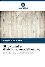 Strukturelle Gleichungsmodellierung