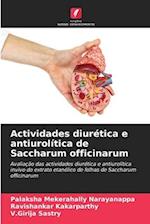 Actividades diurética e antiurolítica de Saccharum officinarum