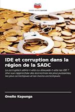 IDE et corruption dans la région de la SADC