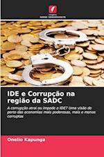 IDE e Corrupção na região da SADC