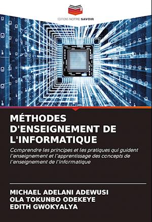 MÉTHODES D'ENSEIGNEMENT DE L'INFORMATIQUE