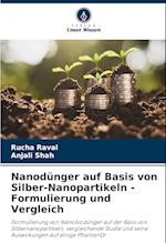 Nanodünger auf Basis von Silber-Nanopartikeln - Formulierung und Vergleich