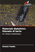 Materiali dielettrici: titanato di bario