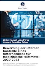 Bewertung der internen Kontrolle eines Unternehmens für medizinische Hilfsmittel 2020-2023