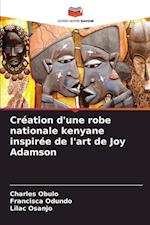 Création d'une robe nationale kenyane inspirée de l'art de Joy Adamson