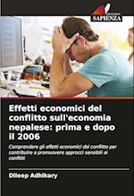 Effetti economici del conflitto sull'economia nepalese: prima e dopo il 2006