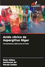 Acido citrico da Aspergillus Niger