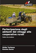 Partecipazione degli abitanti dei villaggi alle cooperative rurali