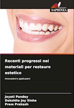 Recenti progressi nei materiali per restauro estetico