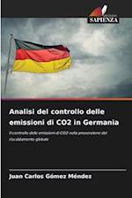 Analisi del controllo delle emissioni di CO2 in Germania