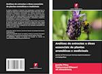 Análises de extractos e óleos essenciais de plantas aromáticas e medicinais