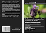 Análisis de extractos y aceites esenciales de plantas aromáticas y medicinales