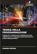 TEORIA DELLA PROGRAMMAZIONE