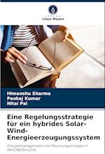 Eine Regelungsstrategie für ein hybrides Solar-Wind-Energieerzeugungssystem