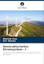 Umstrukturiertes Stromsystem - I