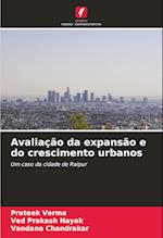 Avaliação da expansão e do crescimento urbanos