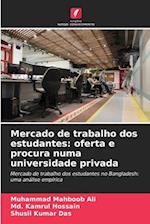 Mercado de trabalho dos estudantes