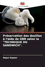 Préservation des douilles à l'aide de GBR selon la "TECHNIQUE DU SANDWICH".