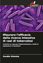 Misurare l'efficacia della ricerca intensiva di casi di tubercolosi