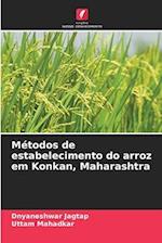 Métodos de estabelecimento do arroz em Konkan, Maharashtra