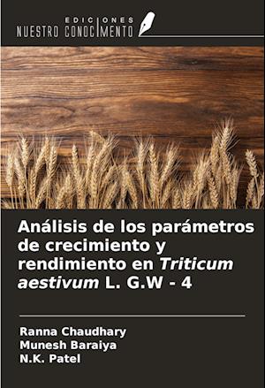 Análisis de los parámetros de crecimiento y rendimiento en Triticum aestivum L. G.W - 4