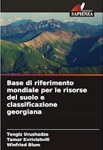 Base di riferimento mondiale per le risorse del suolo e classificazione georgiana