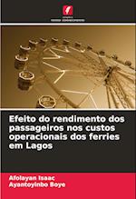 Efeito do rendimento dos passageiros nos custos operacionais dos ferries em Lagos