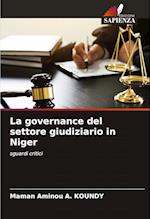 La governance del settore giudiziario in Niger