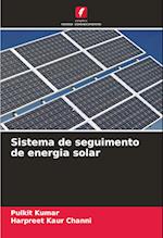 Sistema de seguimento de energia solar