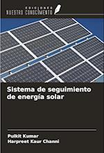 Sistema de seguimiento de energía solar