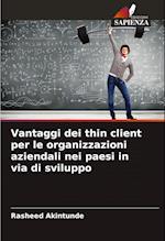 Vantaggi dei thin client per le organizzazioni aziendali nei paesi in via di sviluppo