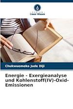 Energie - Exergieanalyse und Kohlenstoff(IV)-Oxid-Emissionen