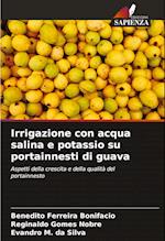 Irrigazione con acqua salina e potassio su portainnesti di guava