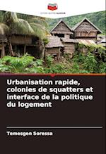 Urbanisation rapide, colonies de squatters et interface de la politique du logement