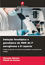 Deteção fenotípica e genotípica de MDR de P aeruginosa e B cepecia